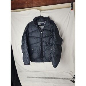 Nautica Jeans Down Puffer Jacket Black Winter Coat
